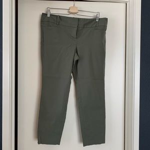 Limited Cropped Green Trousers